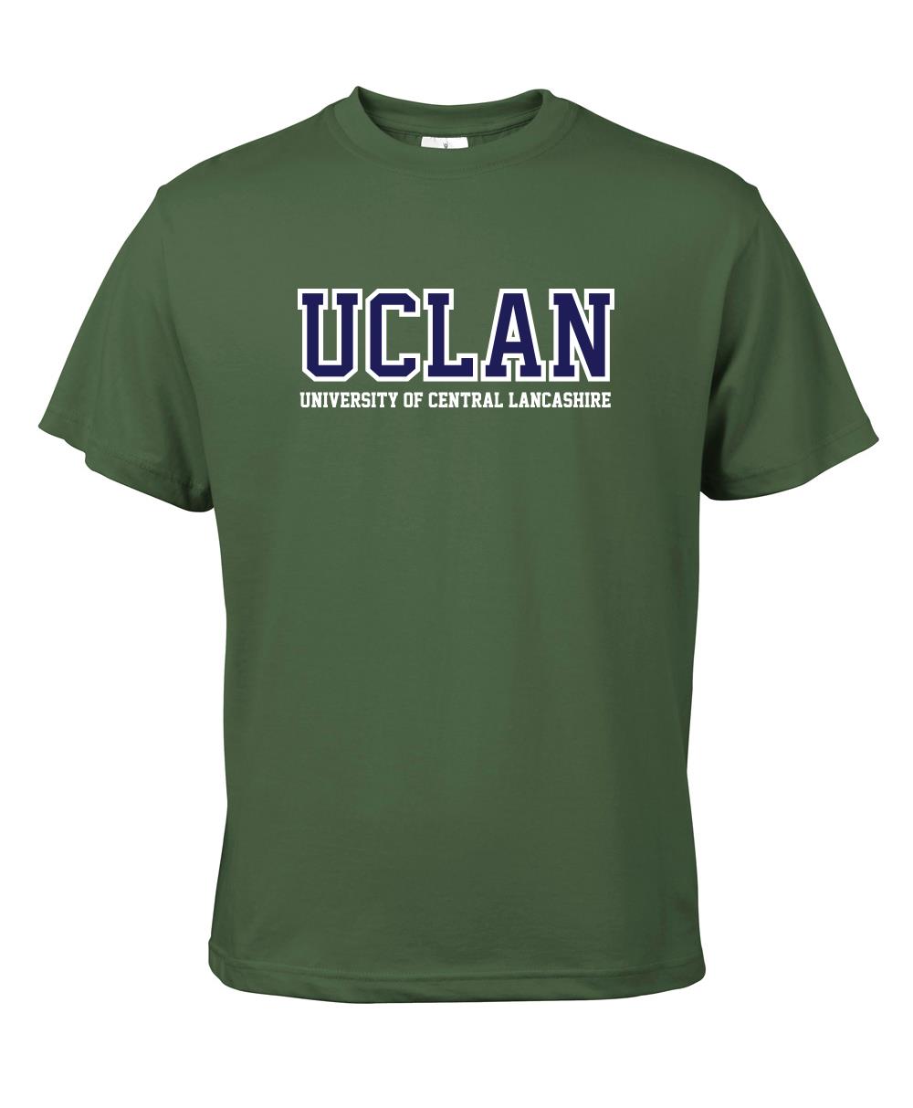 Another Green UCLan Logo Tshirt
